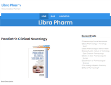 Tablet Screenshot of librapharm.com